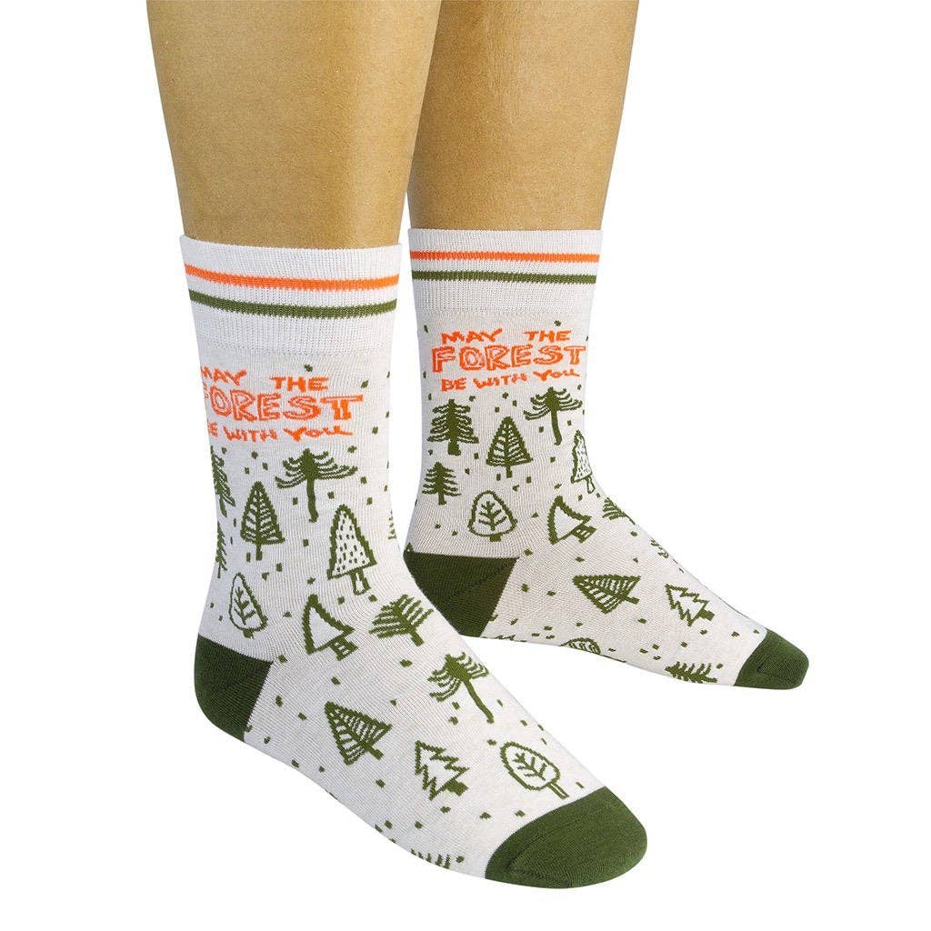 May the Forest Be With You Socks