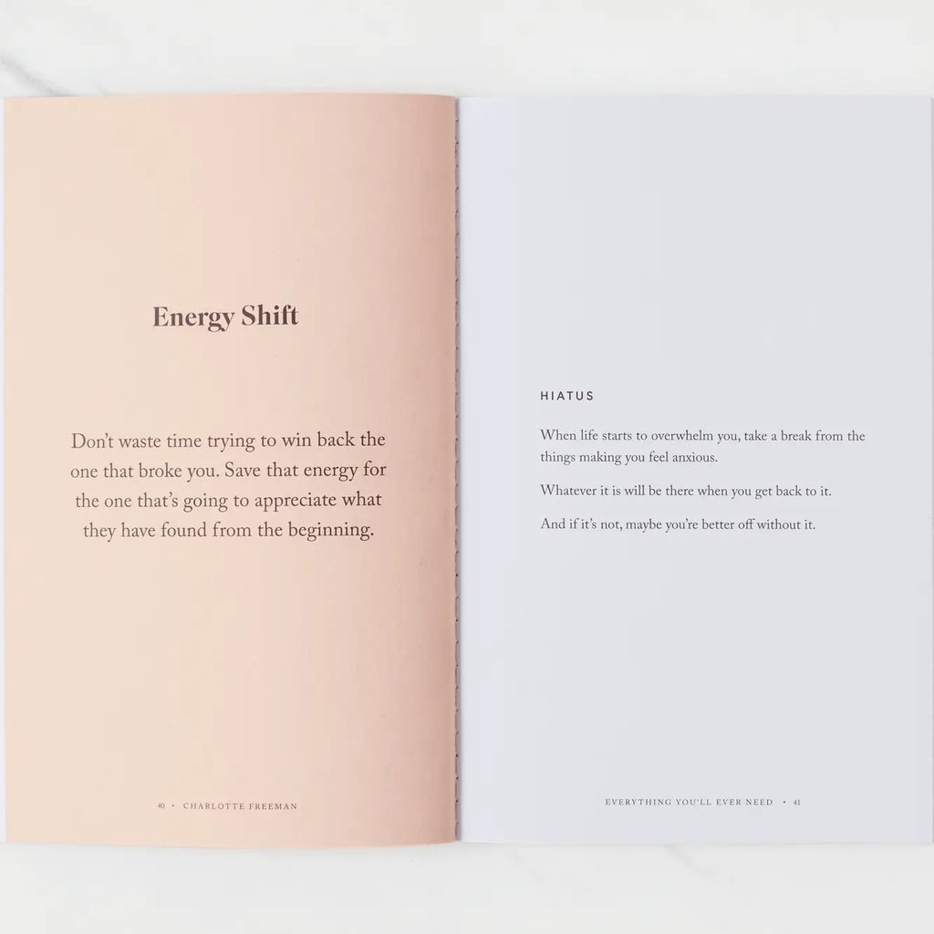 Everything You'll Ever Need Book