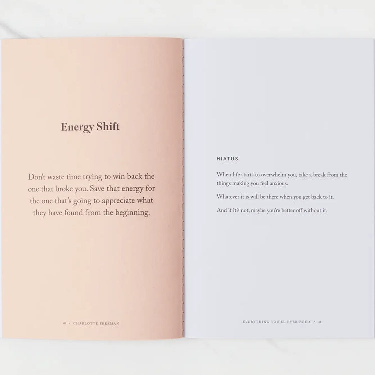 Everything You'll Ever Need Book