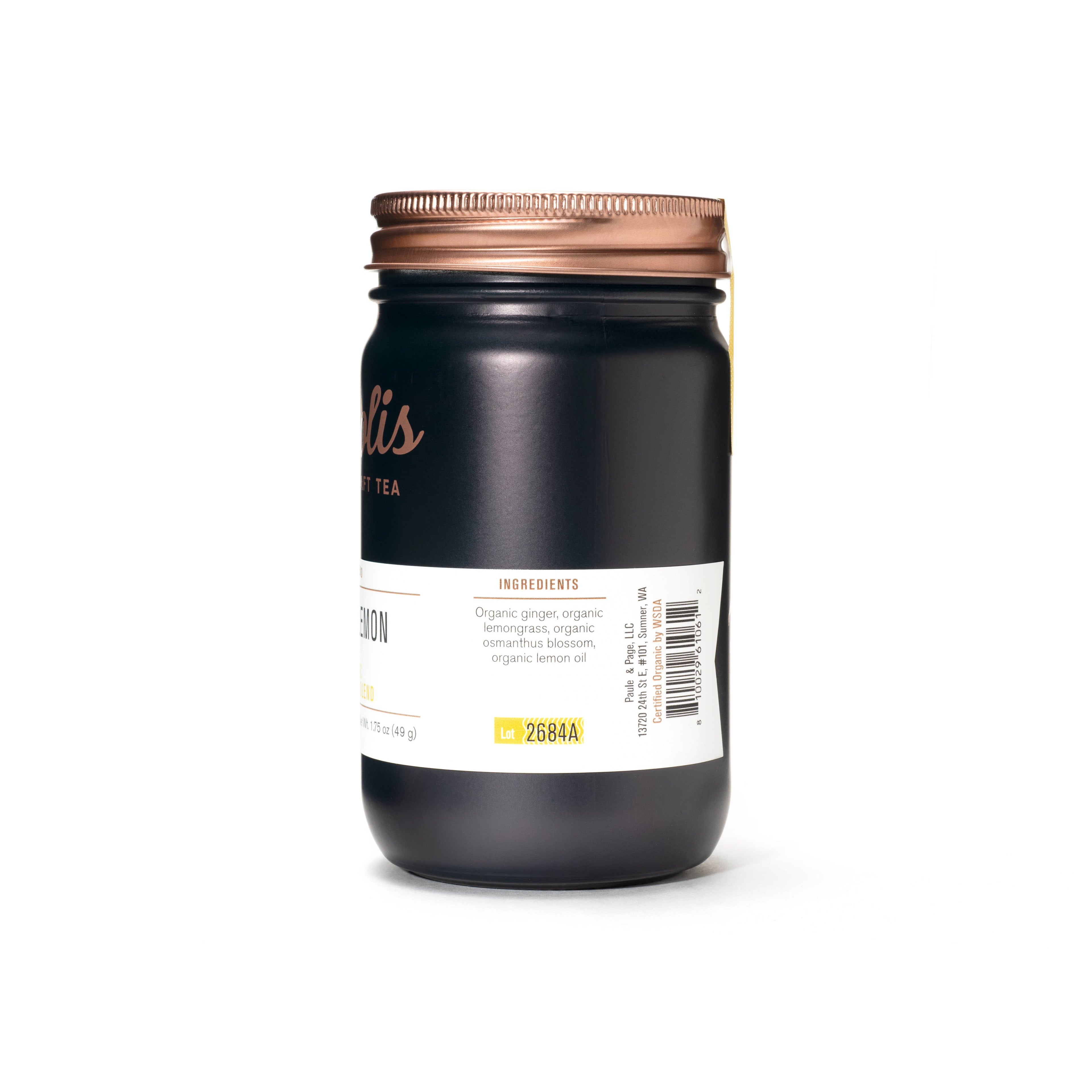 Organic Ginger Lemon Tea Bags