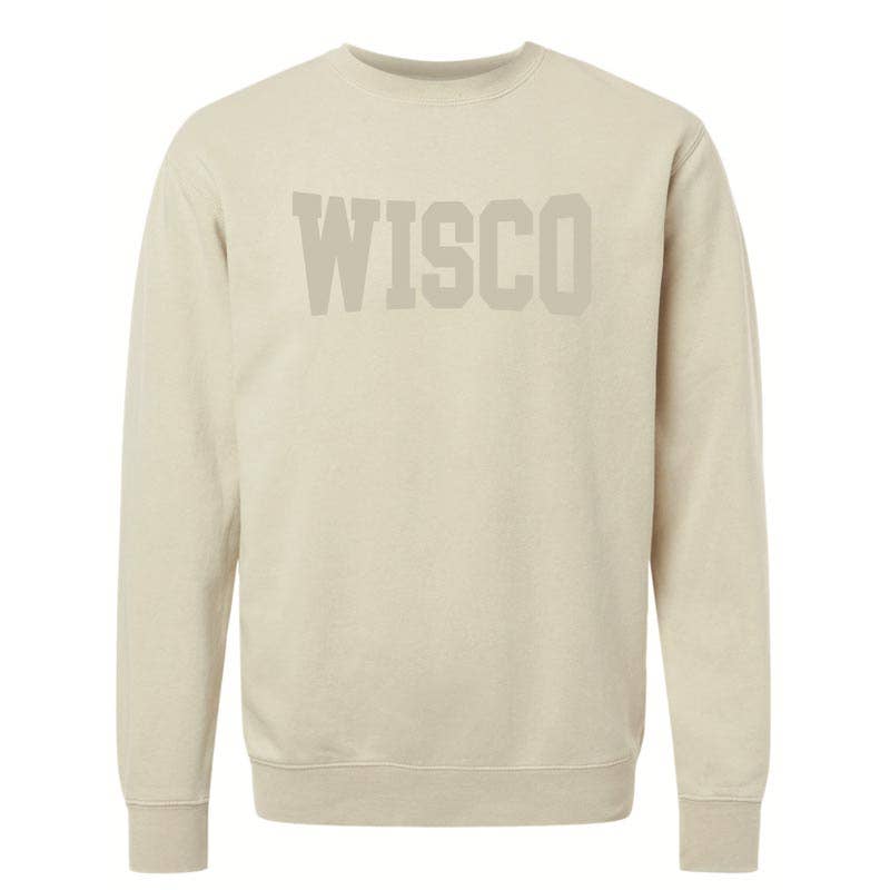 Wisco Puff Crew Sweatshirt