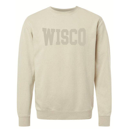 Wisco Puff Crew Sweatshirt