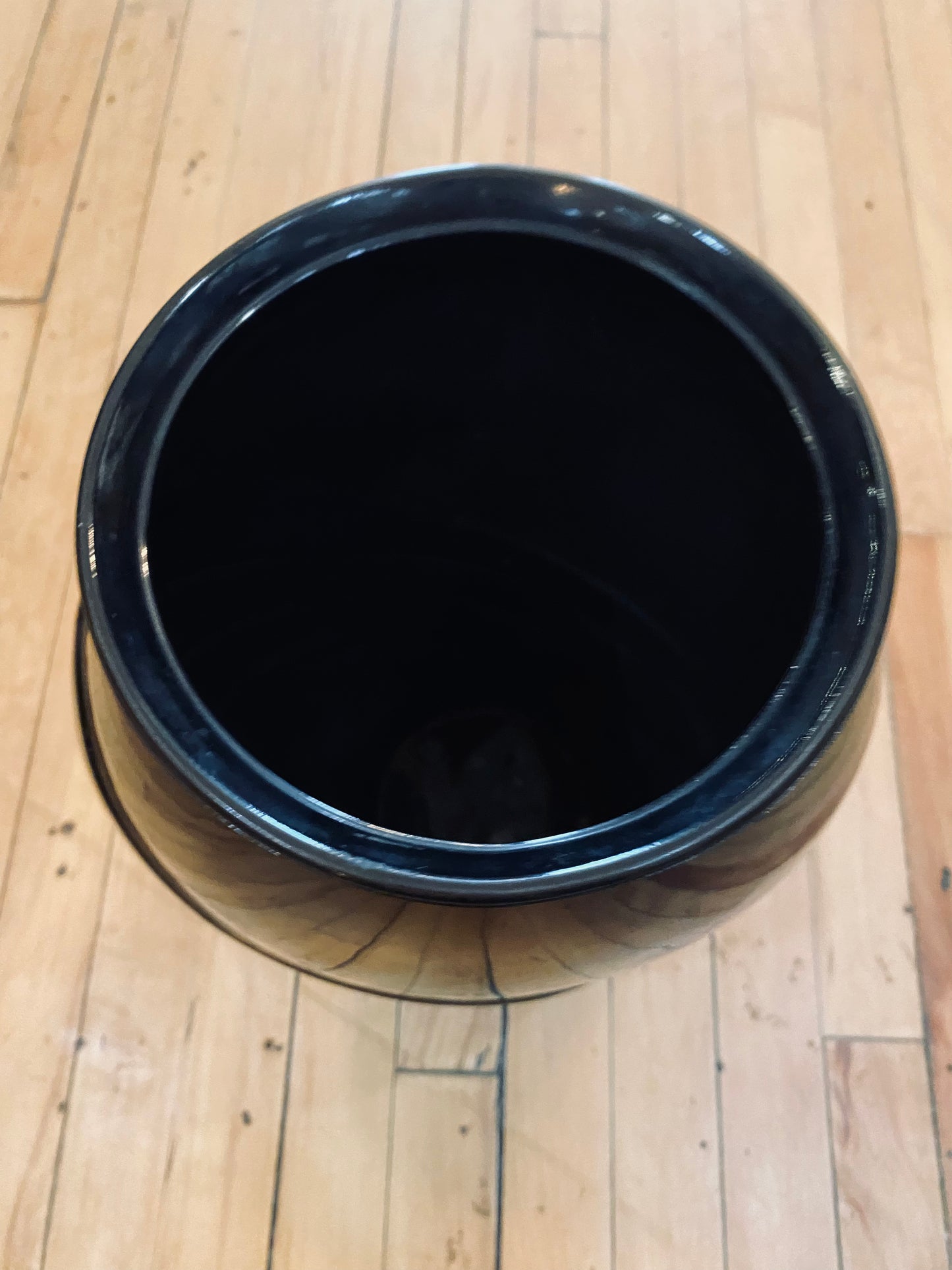 MCM Black Vase