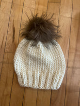 Load image into Gallery viewer, Hand-Knit Pom Beanies