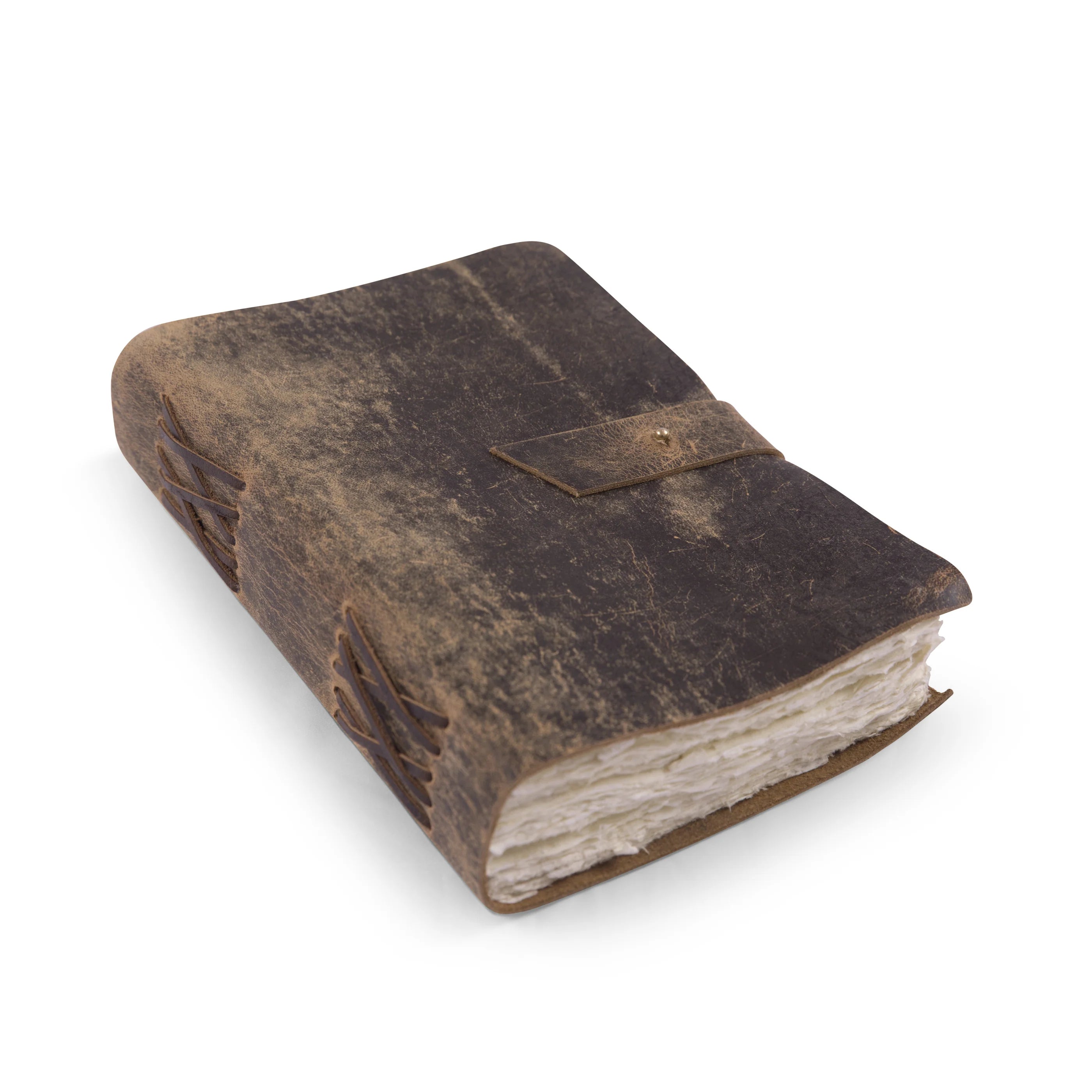 Leather Journal with Handmade Paper