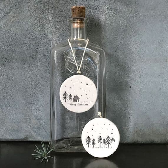 Porcelain Christmas Ornaments