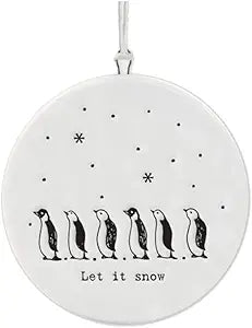 Porcelain Christmas Ornaments