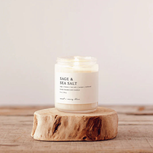 Sage & Sea Salt Soy Candle