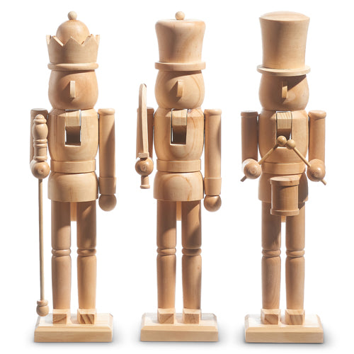 Natural Wood Nutcrackers