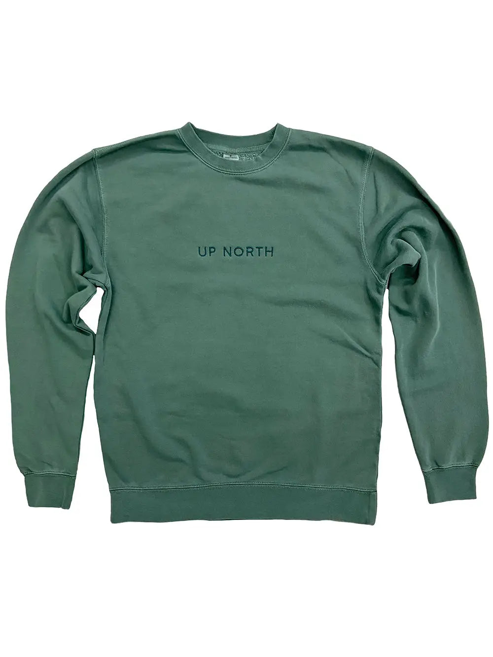 "Up North" Embroidered Crewneck