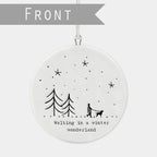 Porcelain Christmas Ornaments
