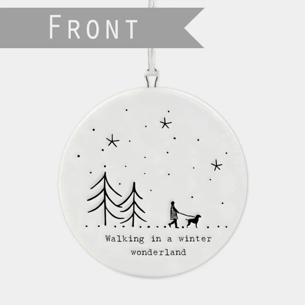 Porcelain Christmas Ornaments