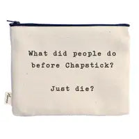 What Did People Do Before Chapstick? Bag