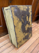 Load image into Gallery viewer, Industrial Metal Yellow Bin