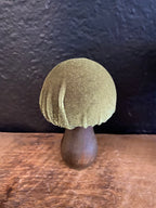 Handmade Velvet Mushrooms