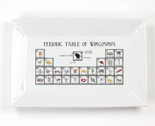 Load image into Gallery viewer, Periodic Table of Wisconsin Platter