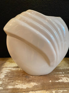 MCM White Vase
