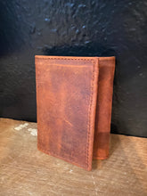 Load image into Gallery viewer, Handcrafted Tri-Fold Leather Wallet